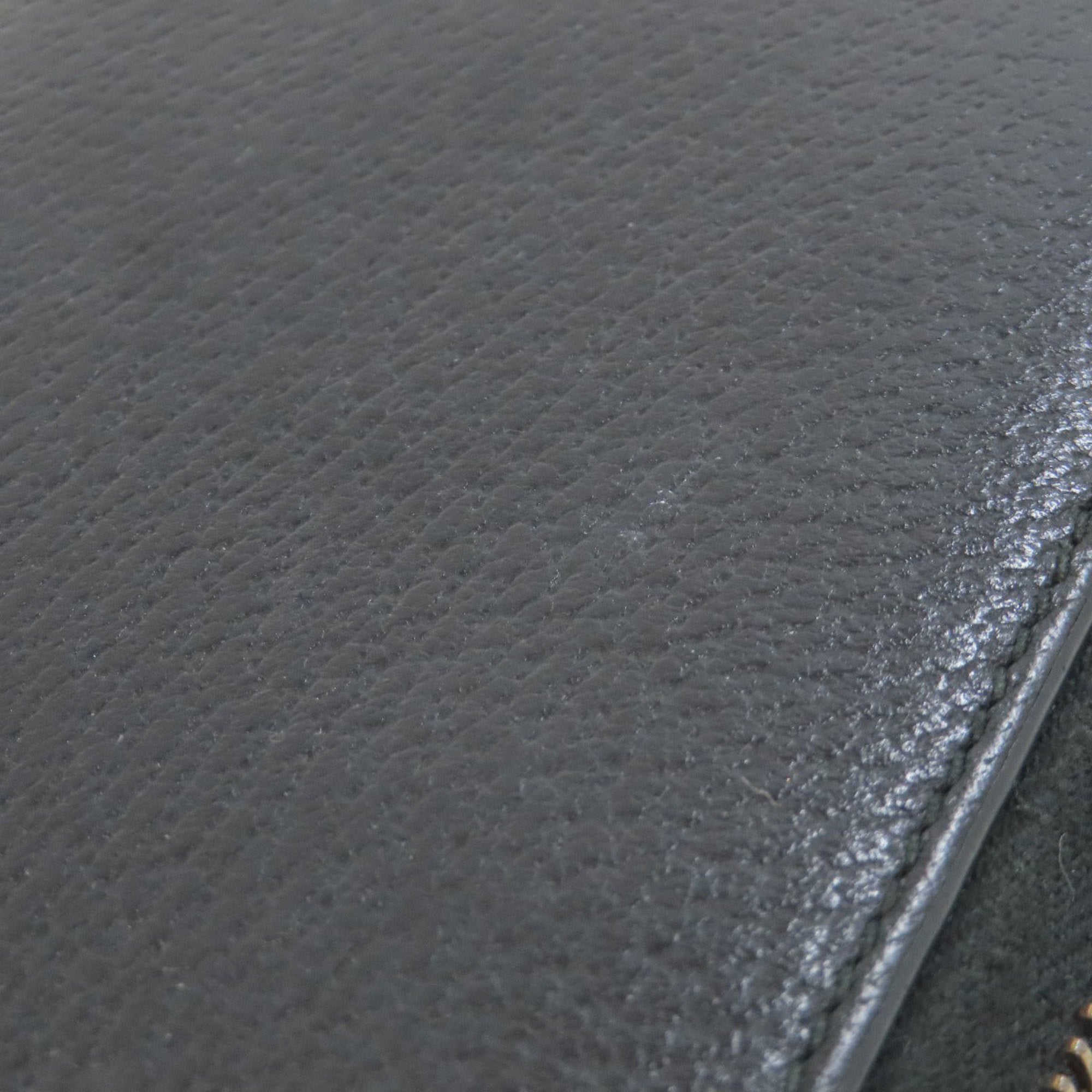 Gucci Black Leather Long Wallet (Bi-Fold) (Pre-Owned)
