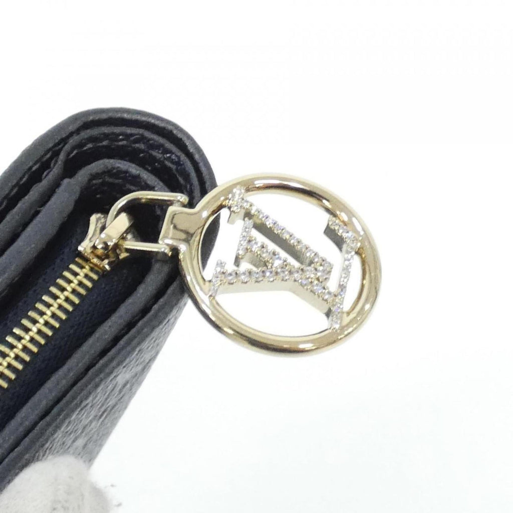 Louis Vuitton Monogram Empreinte Navy Leather Wallet