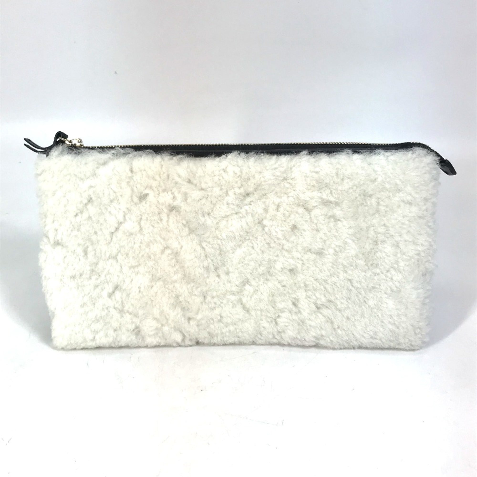 Balenciaga Black Leather Clutch