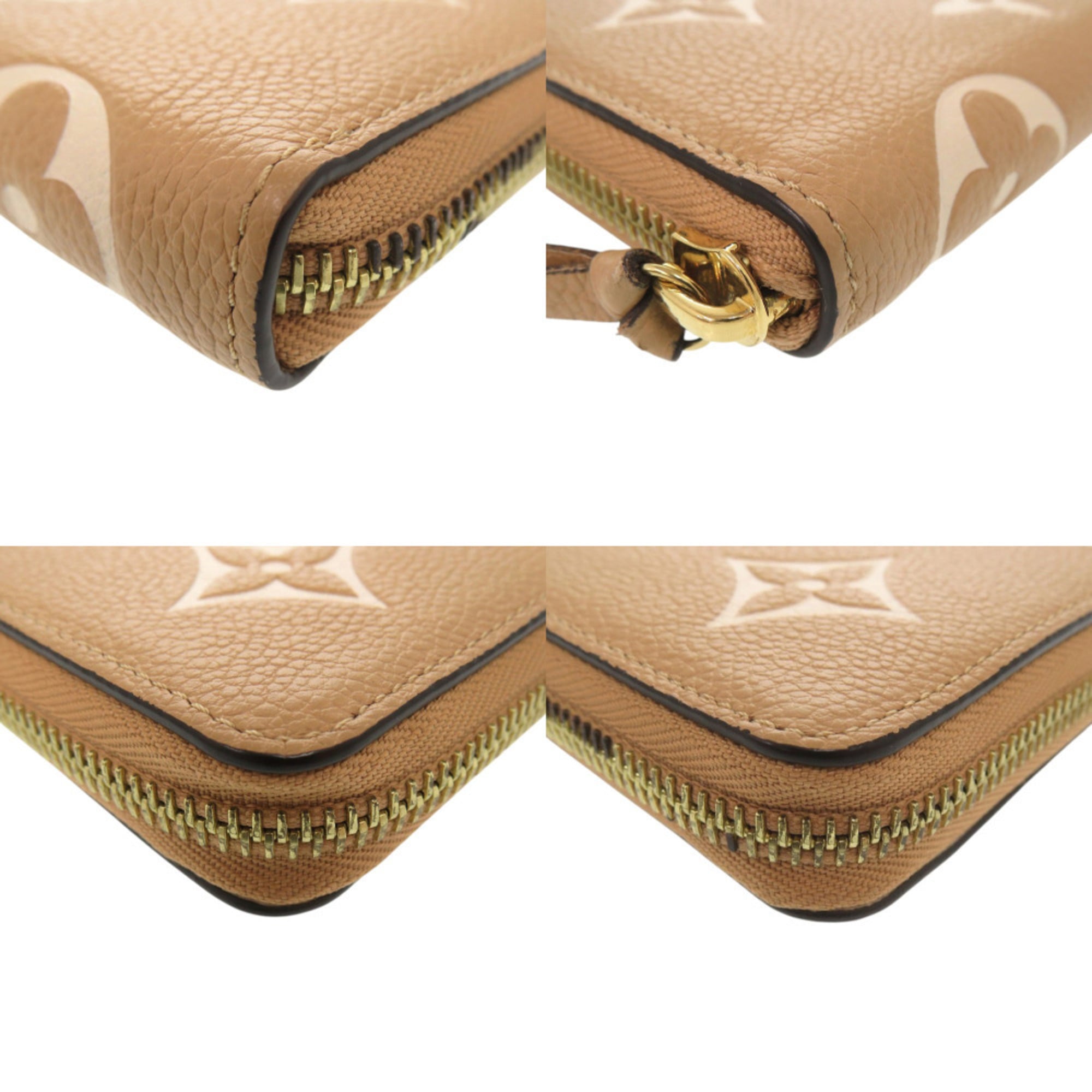 Louis Vuitton Beige Monogram Empreinte Long Wallet