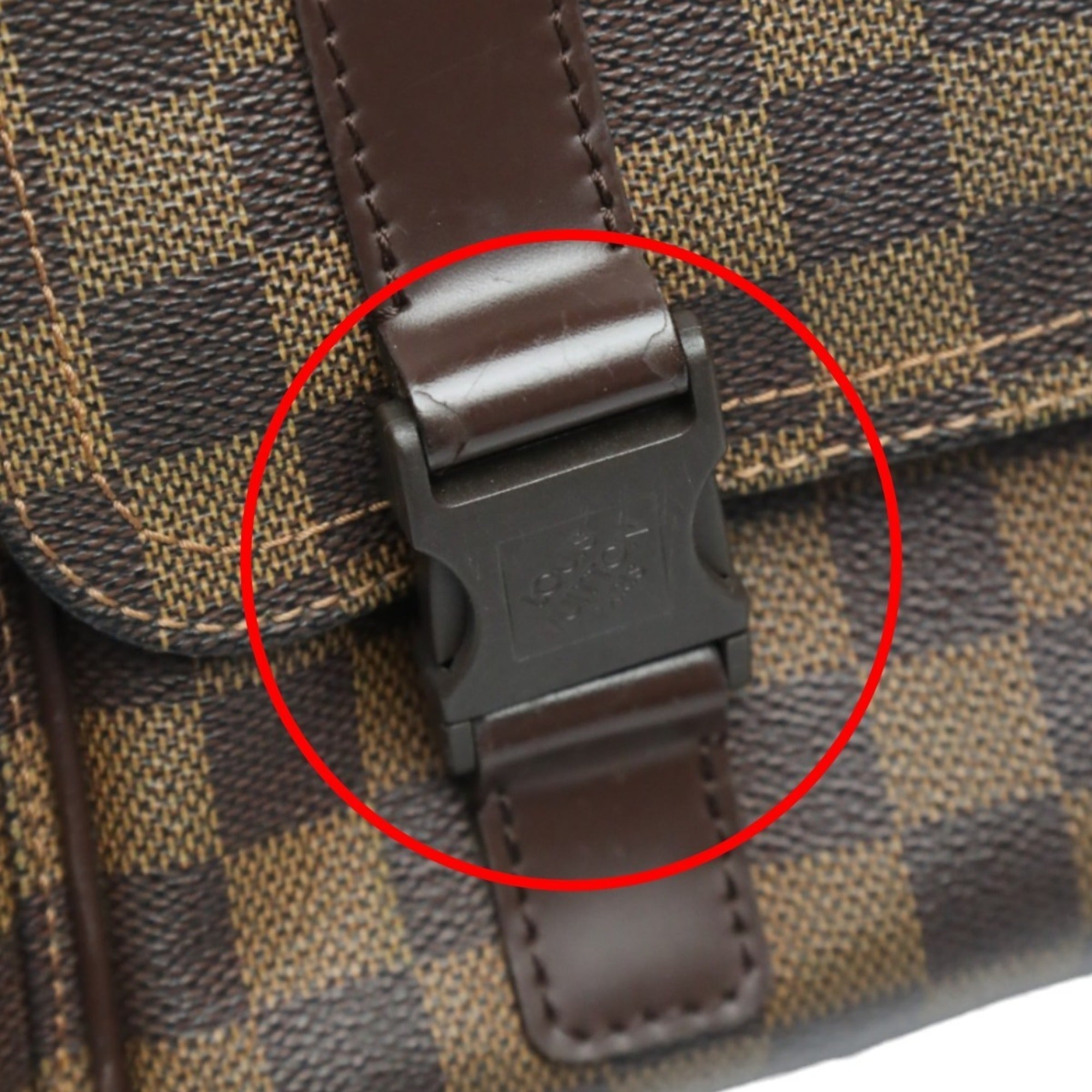 Louis Vuitton Brown Damier Canvas Damier Canvas Shoulder Bag