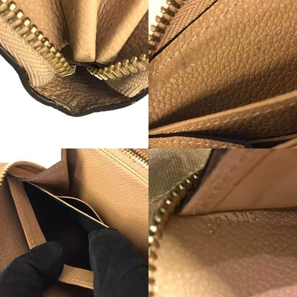 Louis Vuitton Monogram Empreinte Beige Dune Monogram Empreinte Long Wallet