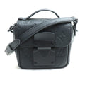 Louis Vuitton Black Leather Shoulder Bag