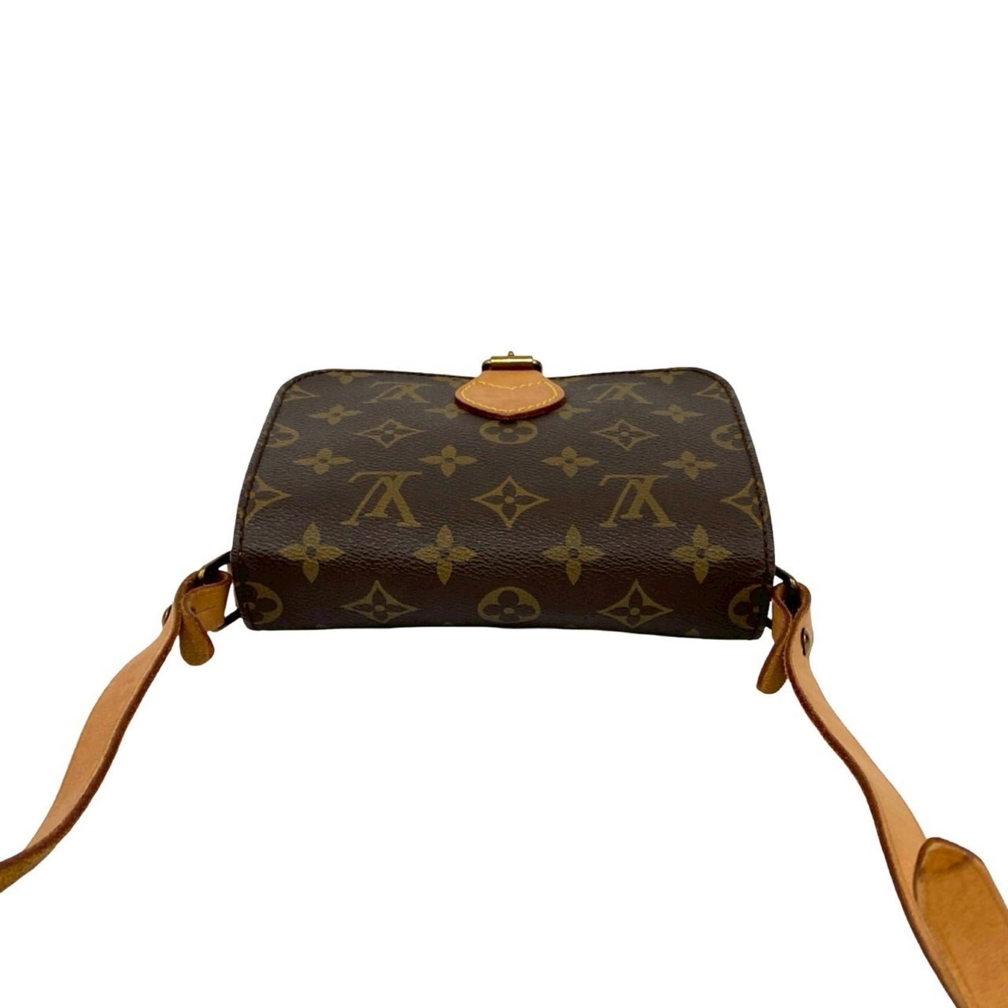 Louis Vuitton Brown Leather Pvc Pochette Shoulder Bag