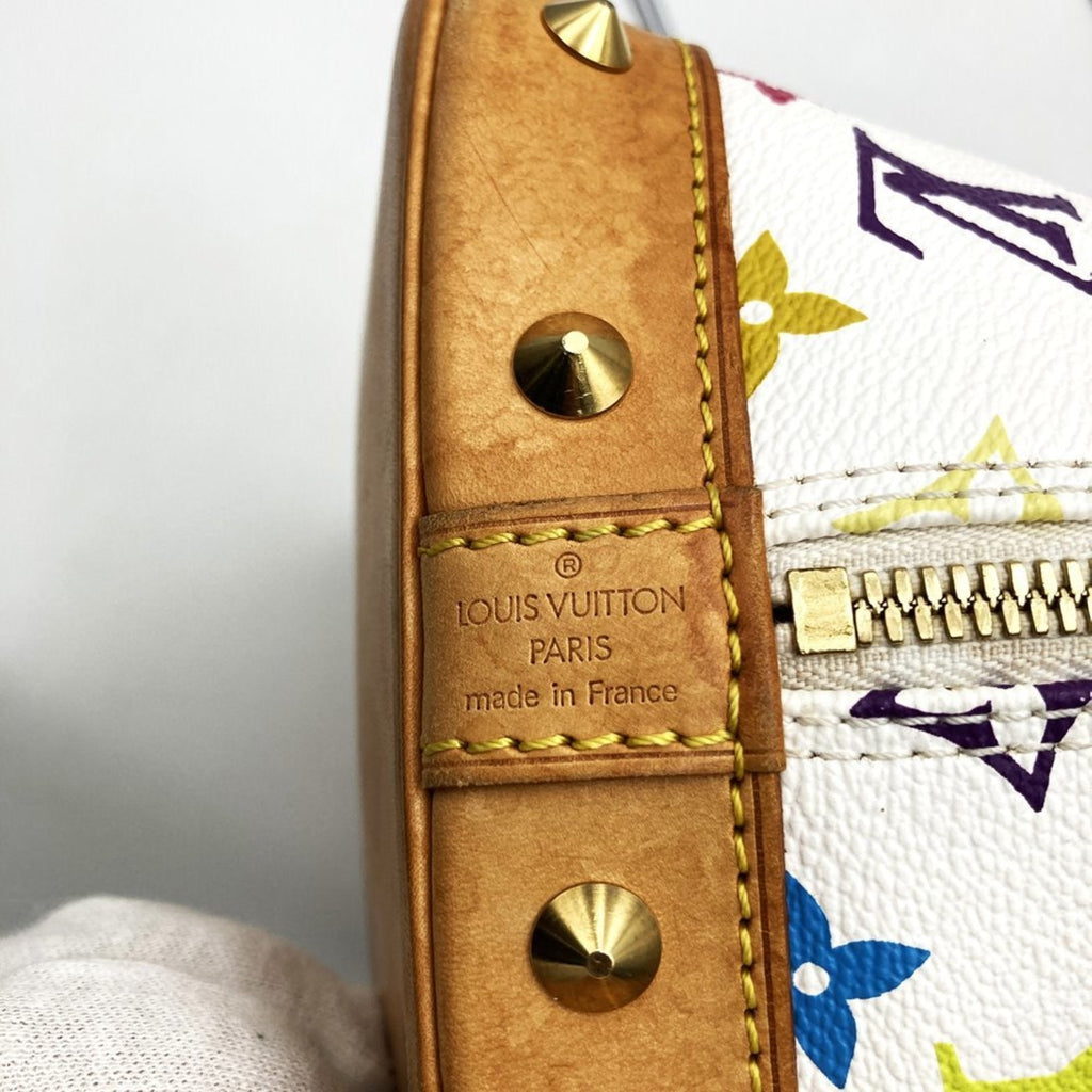 Louis Vuitton White Monogram Multicolore Handbag