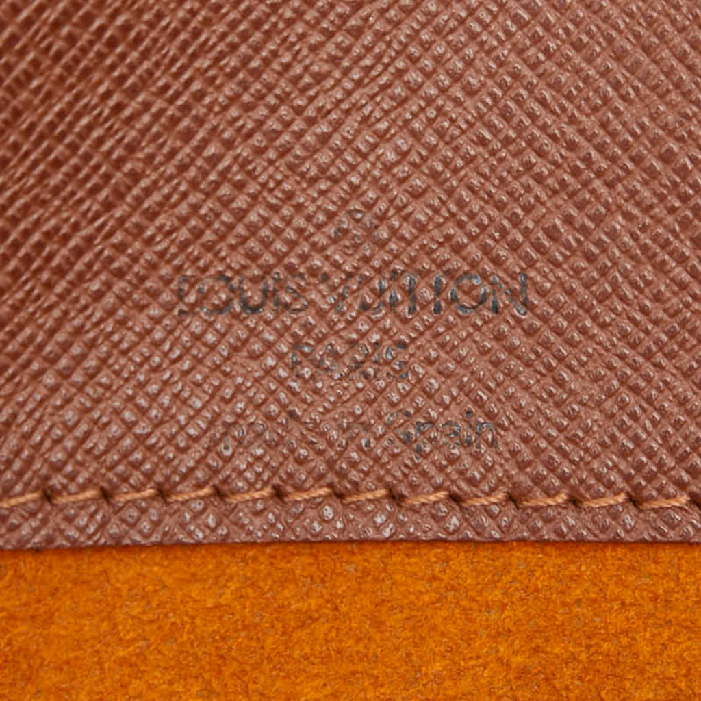 Louis Vuitton Brown Pvc Leather Shoulder Bag