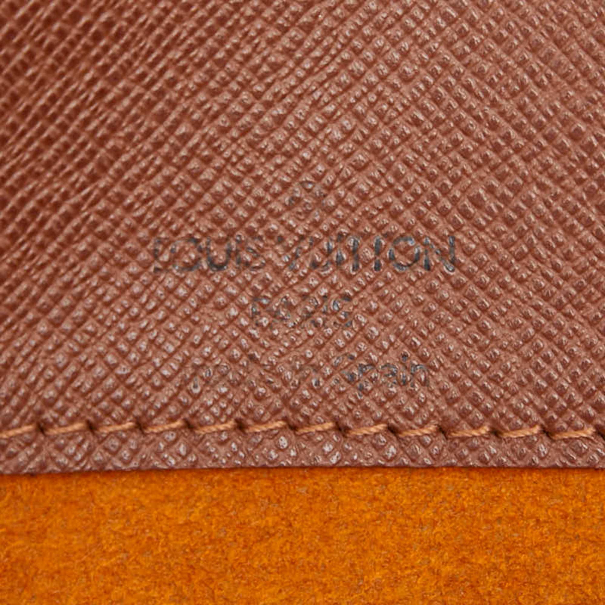 Louis Vuitton Brown Pvc Leather Shoulder Bag