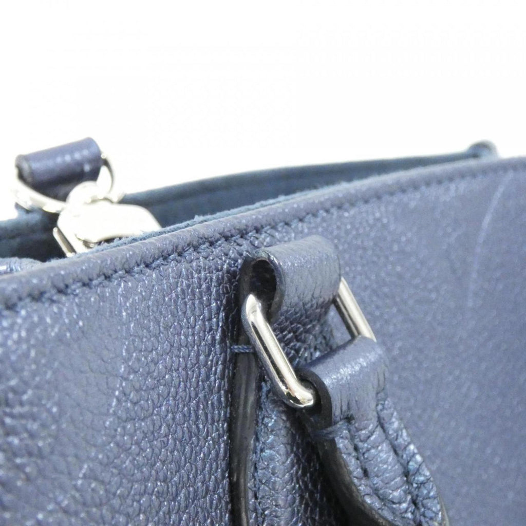 Louis Vuitton Navy Leather Handbag