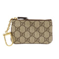 Gucci Brown Gg Supreme Coin Purse/Coin Case (Pre-Owned)