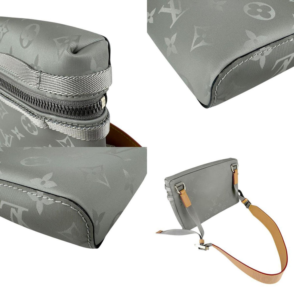 Louis Vuitton Gray Monogram Shoulder Bag