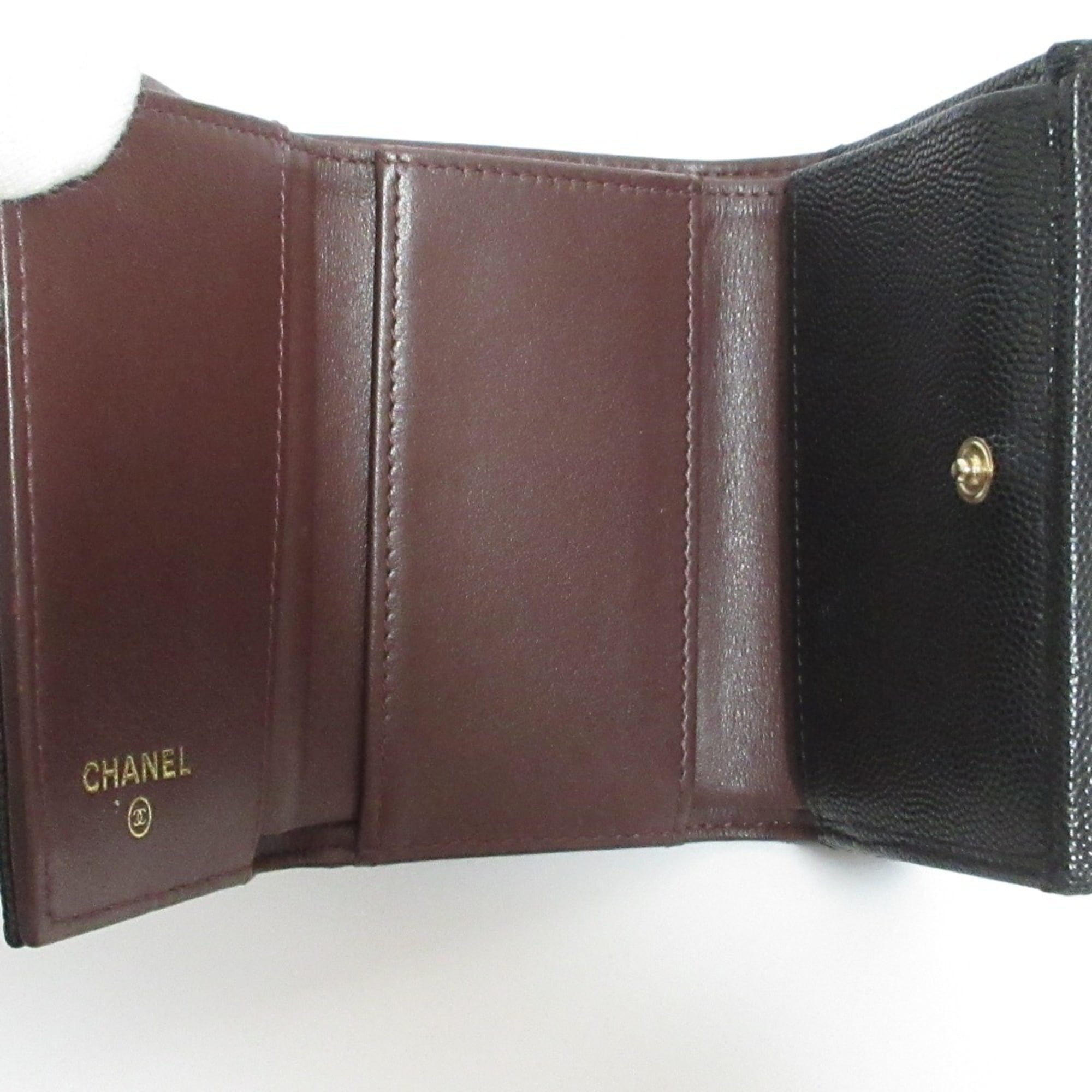 Chanel Black Card Wallet