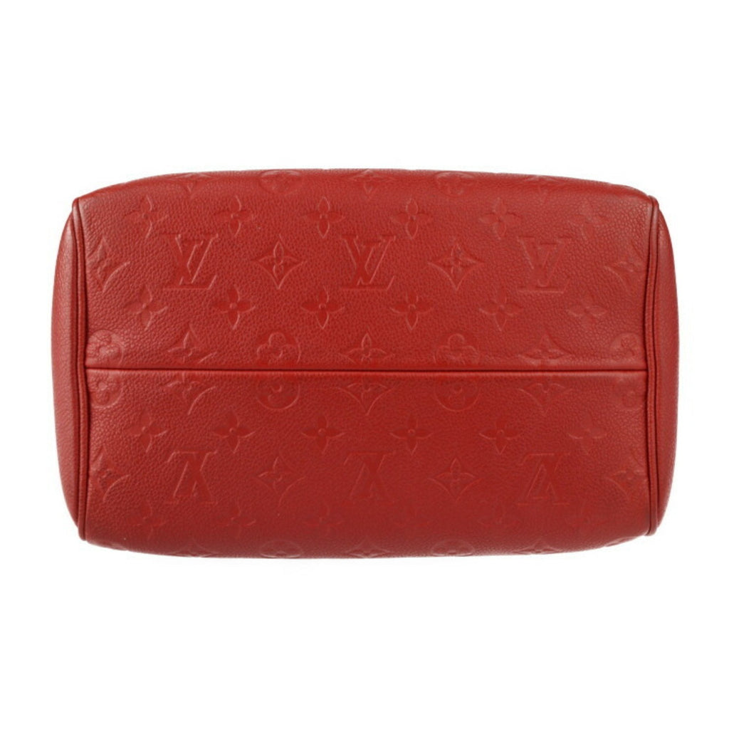 Louis Vuitton Cerise Red Color Leather Handbag Shoulder Bag