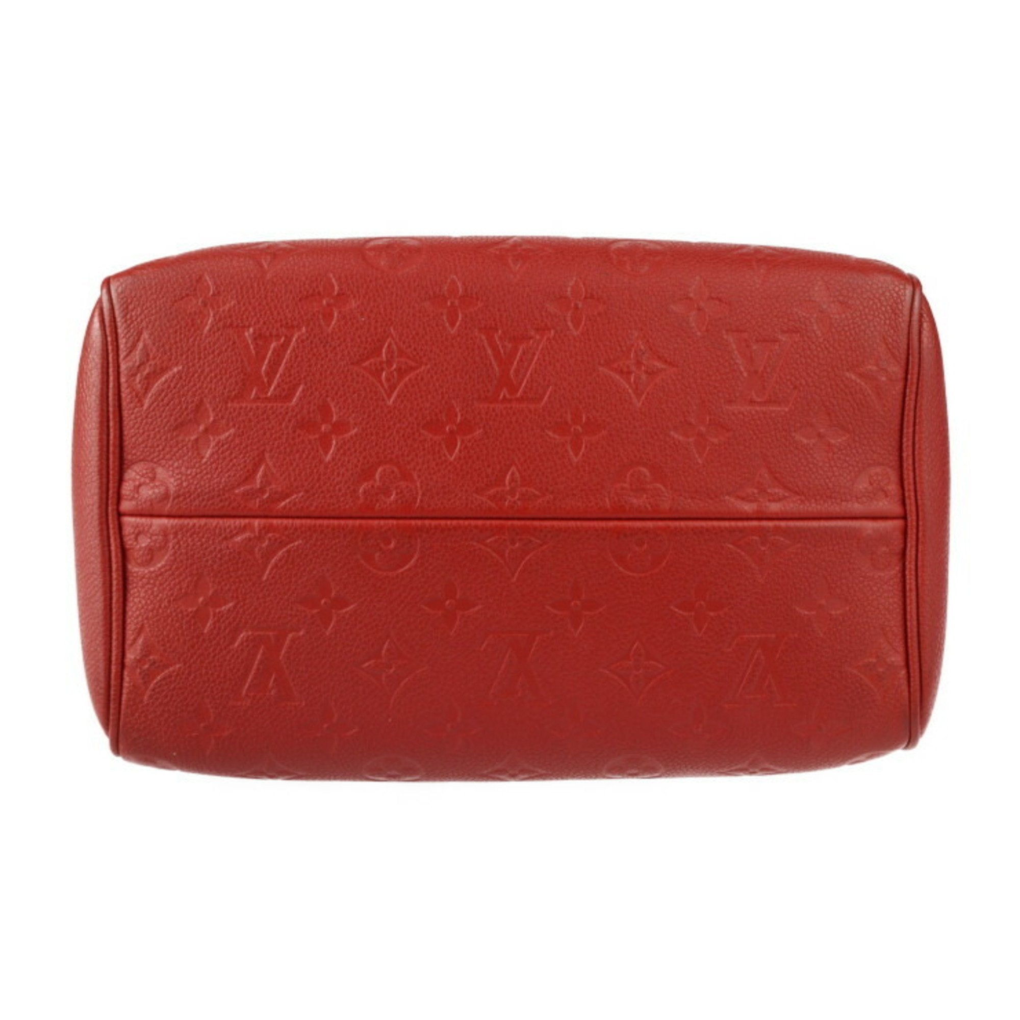 Louis Vuitton Cerise Red Color Leather Handbag Shoulder Bag