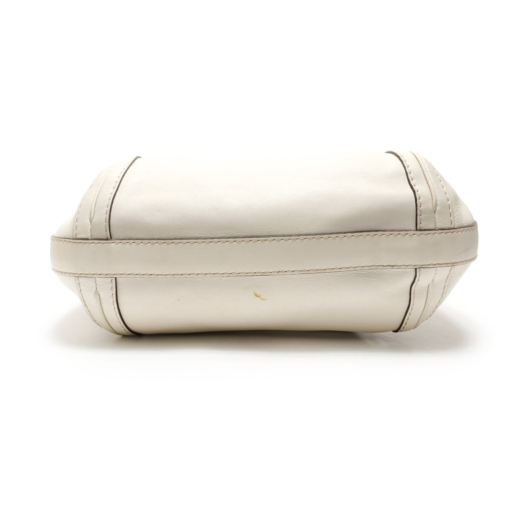 Gucci White Shoulder Bag Tote Bag (Pre-Owned)