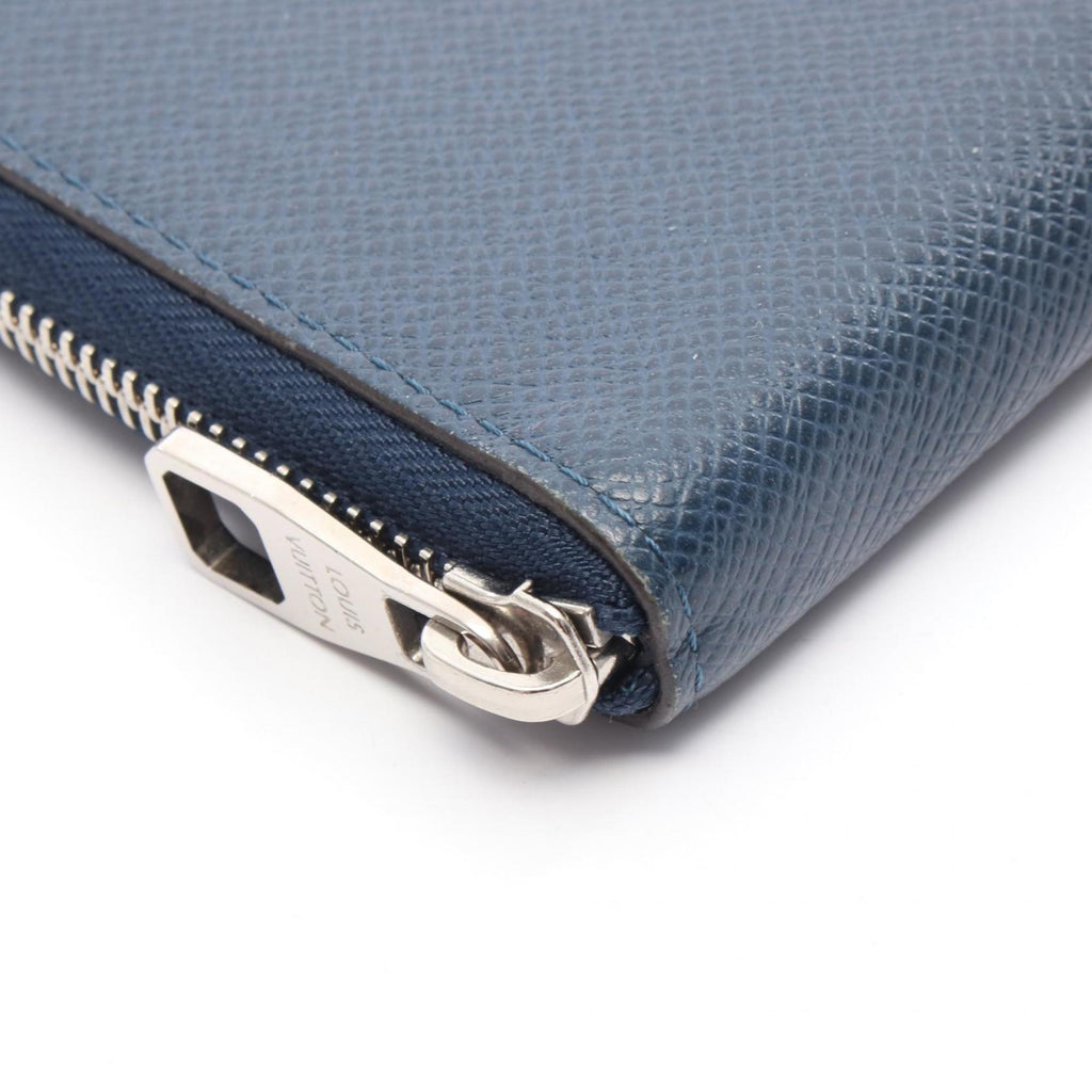 Louis Vuitton Navy Leather Long Wallet