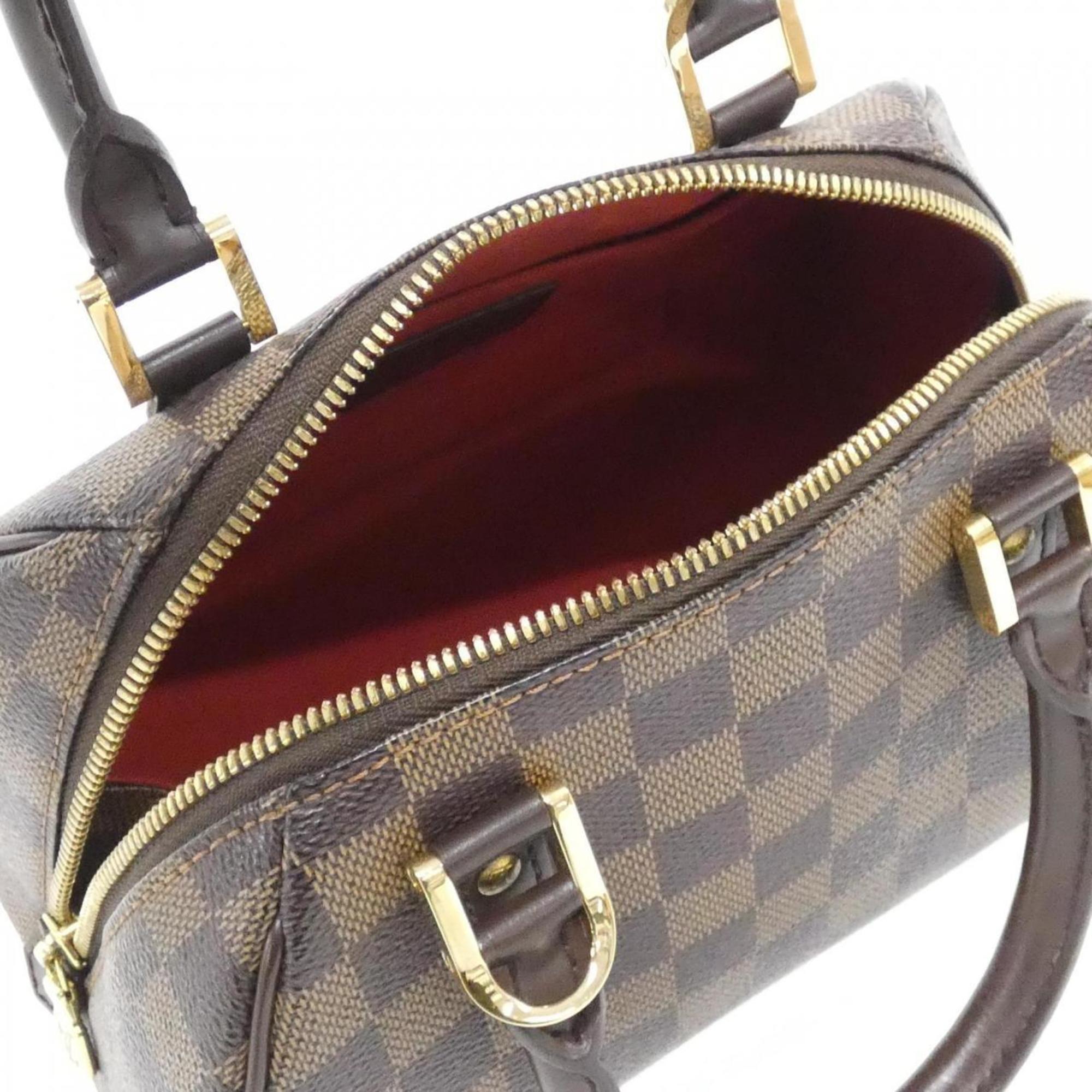 Louis Vuitton Ebene Coated Canvas Handbag