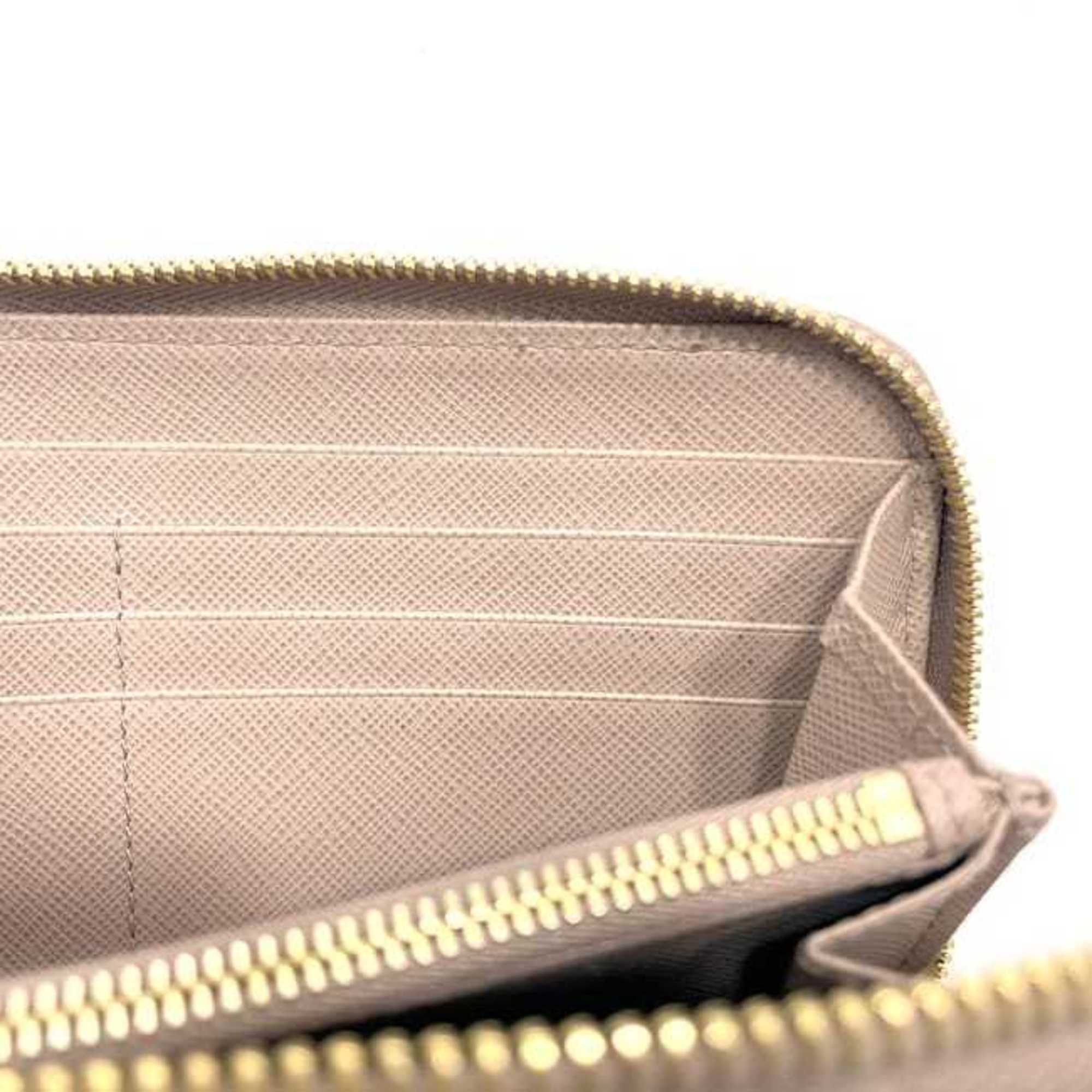 Prada Beige Leather Long Wallet (Bi-Fold)
