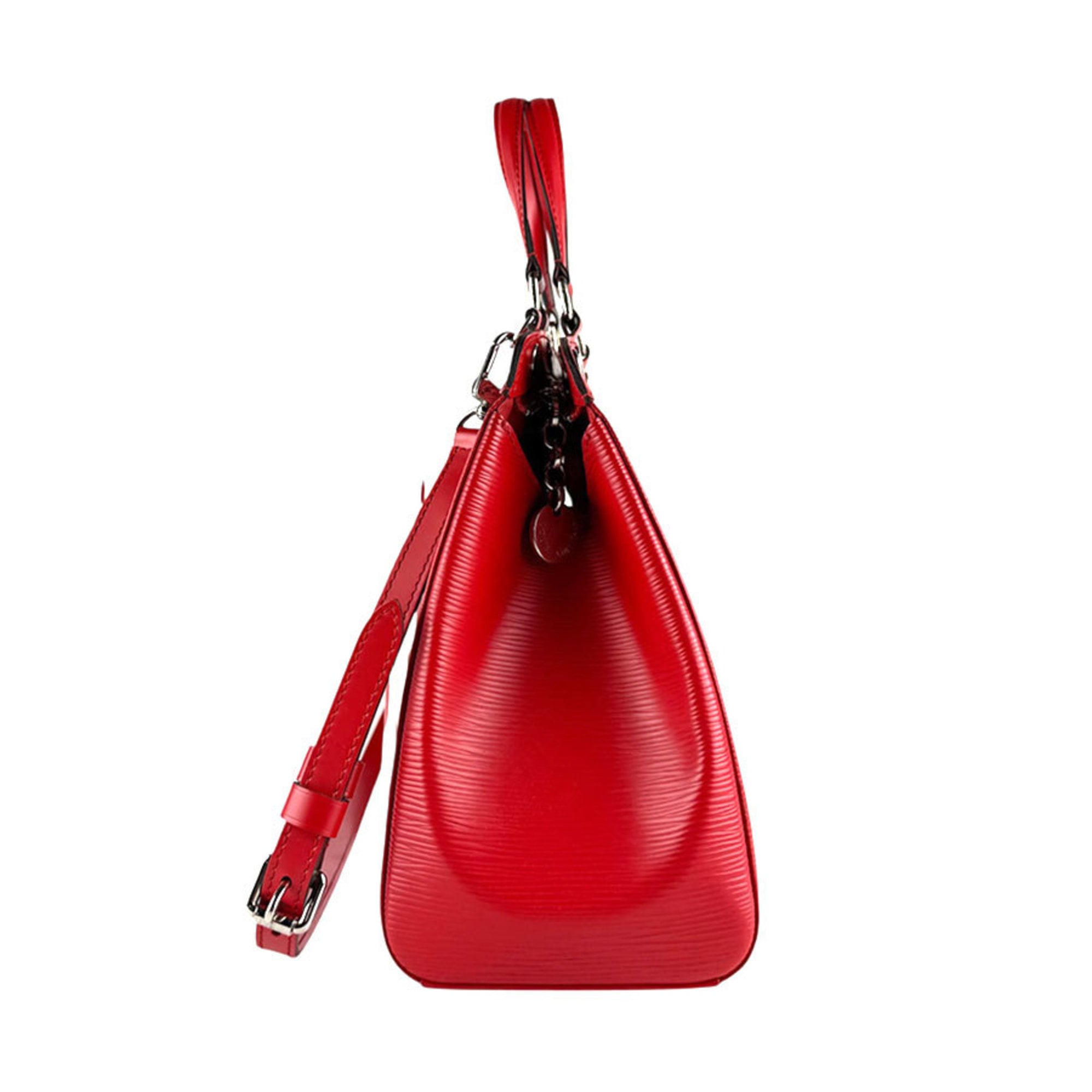 Louis Vuitton Red Color Epi Leather Handbag Shoulder Bag