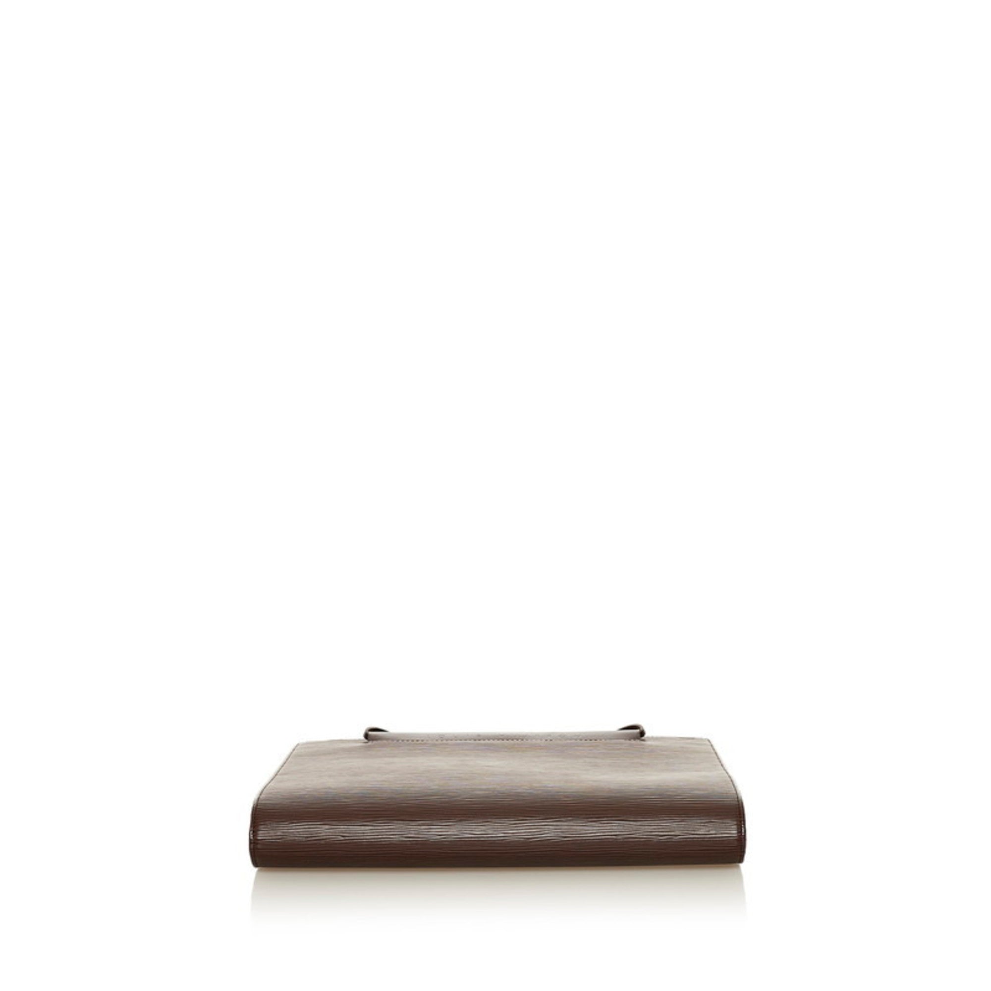 Louis Vuitton Epi Saint-Tropez Handbag Shoulder Bag M5246D Mocha Br Leather Women's LOUIS VUITTON