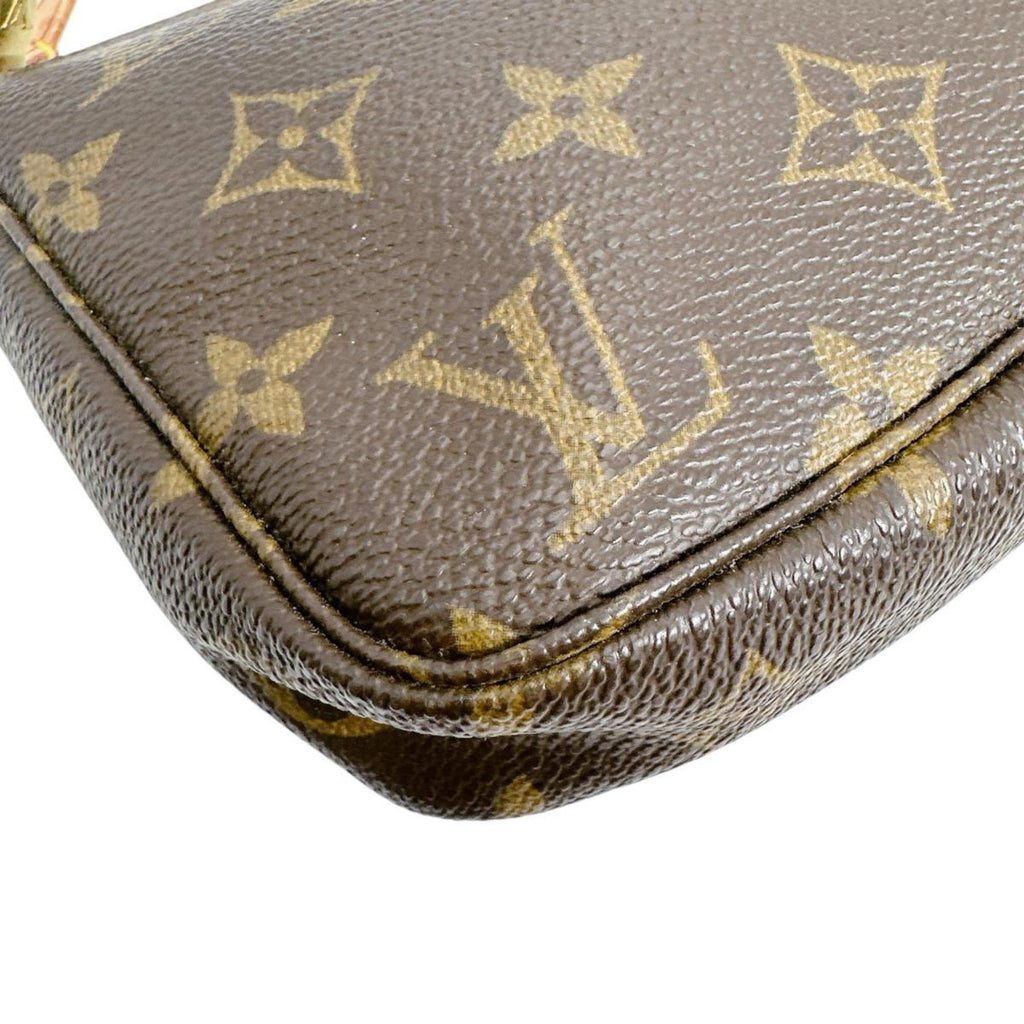 Louis Vuitton Monogram Brown Monogram Pochette Pouch Shoulder Bag