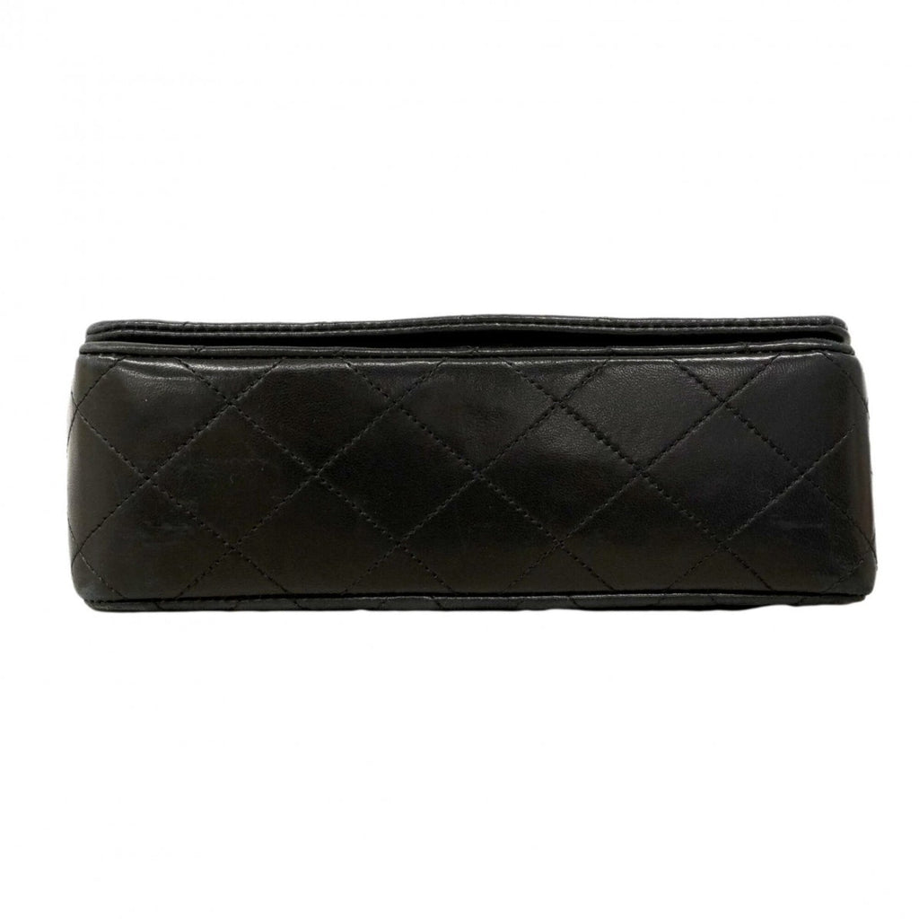 Chanel Black Leather Shoulder Bag