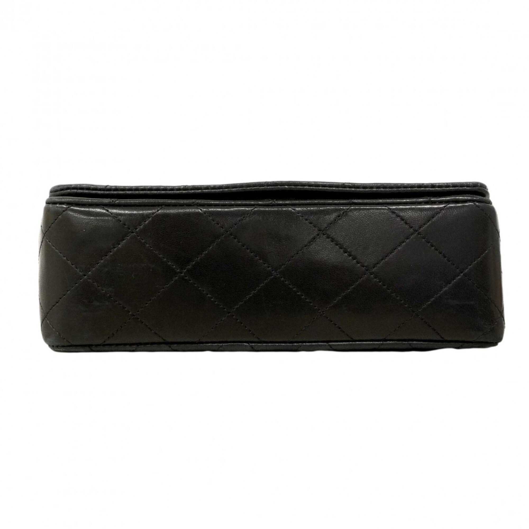 Chanel Black Leather Shoulder Bag
