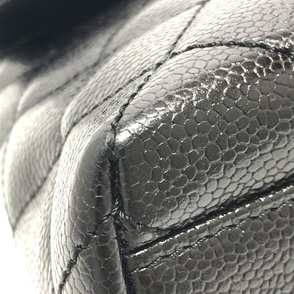Chanel Black Leather Handbag