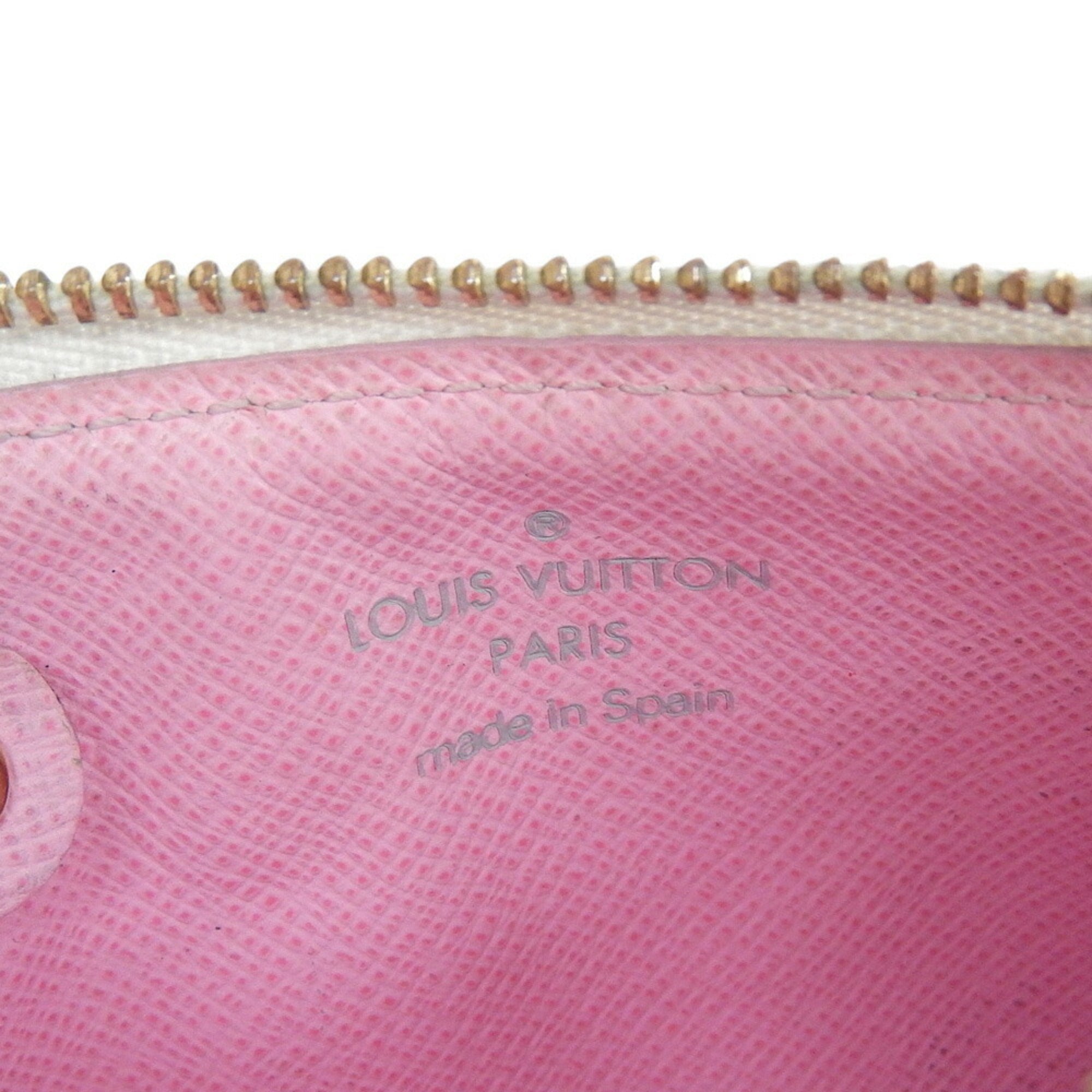 Louis Vuitton Blanc Monogram Multicolore Coin Purse/Coin Case