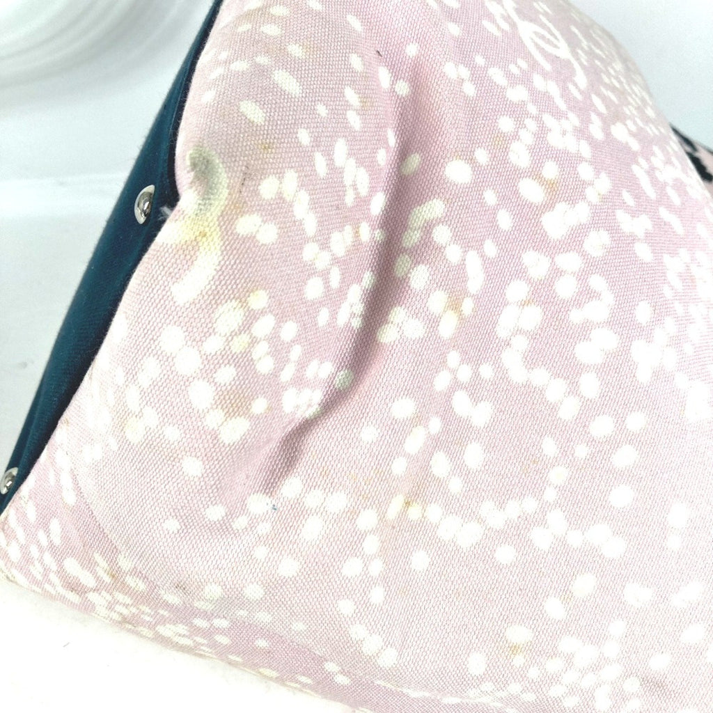 Chanel Pink Cotton Shoulder Bag