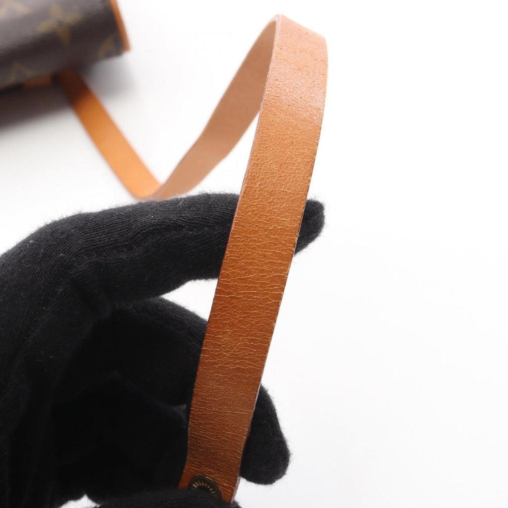 Louis Vuitton Brown Monogram Coated Canvas Leather Fanny Pack