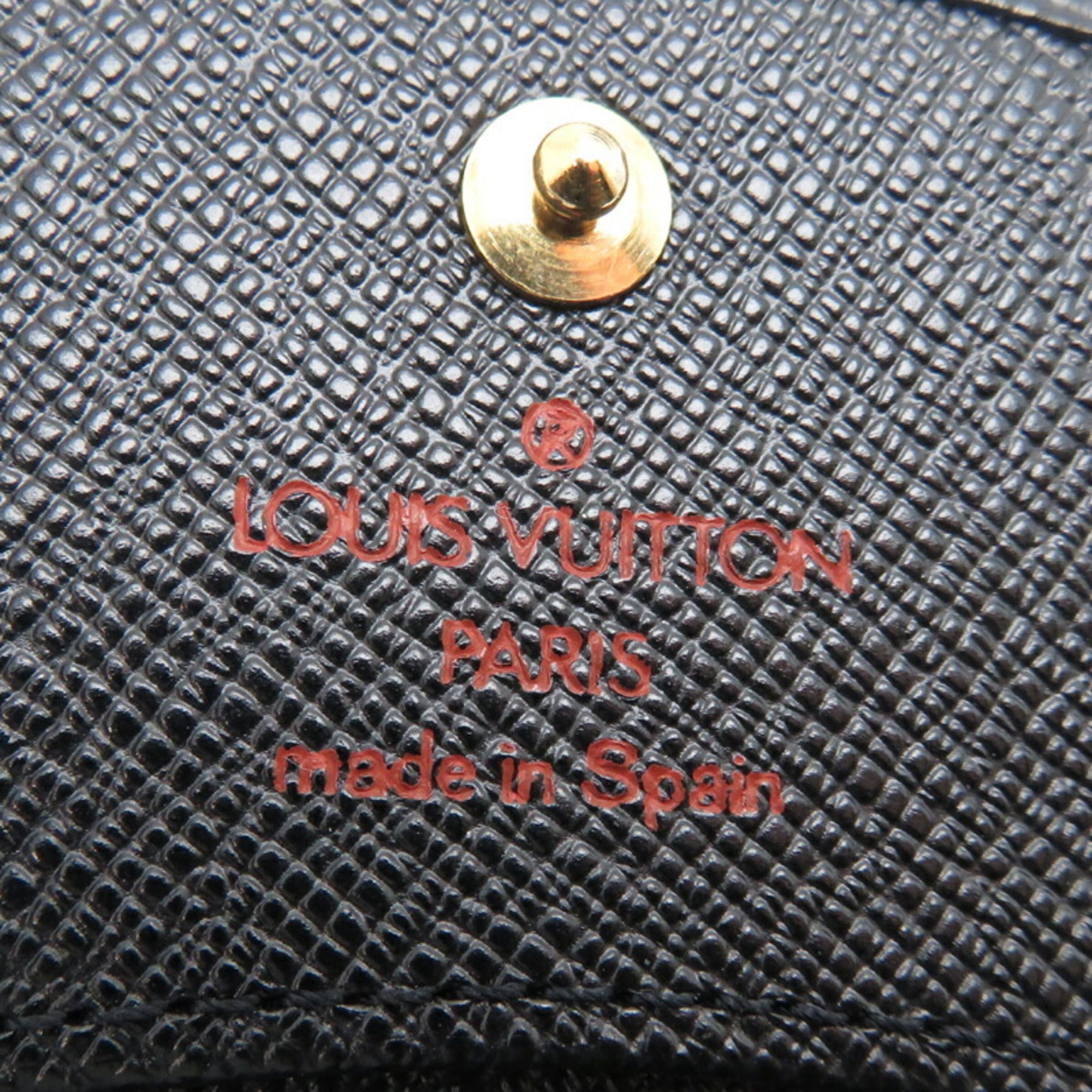 Louis Vuitton Black Epi Leather Coin Purse/Coin Case