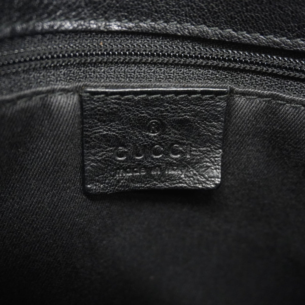 Gucci Black Denim Tote Bag (Pre-Owned)