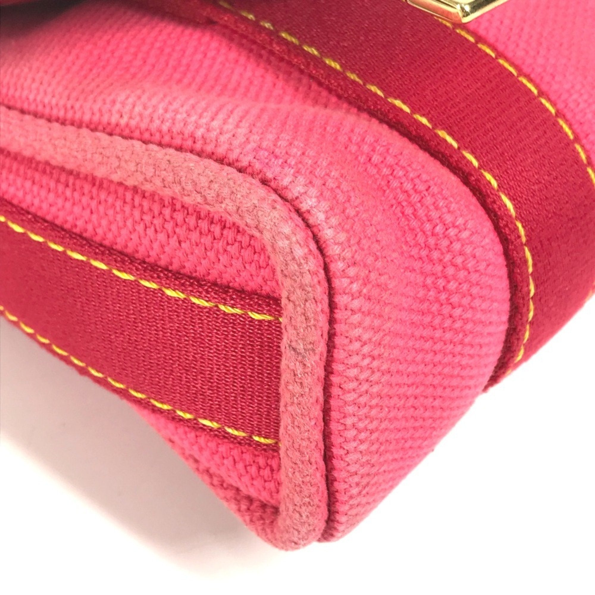 Louis Vuitton Pink Canvas Handbag Shoulder Bag