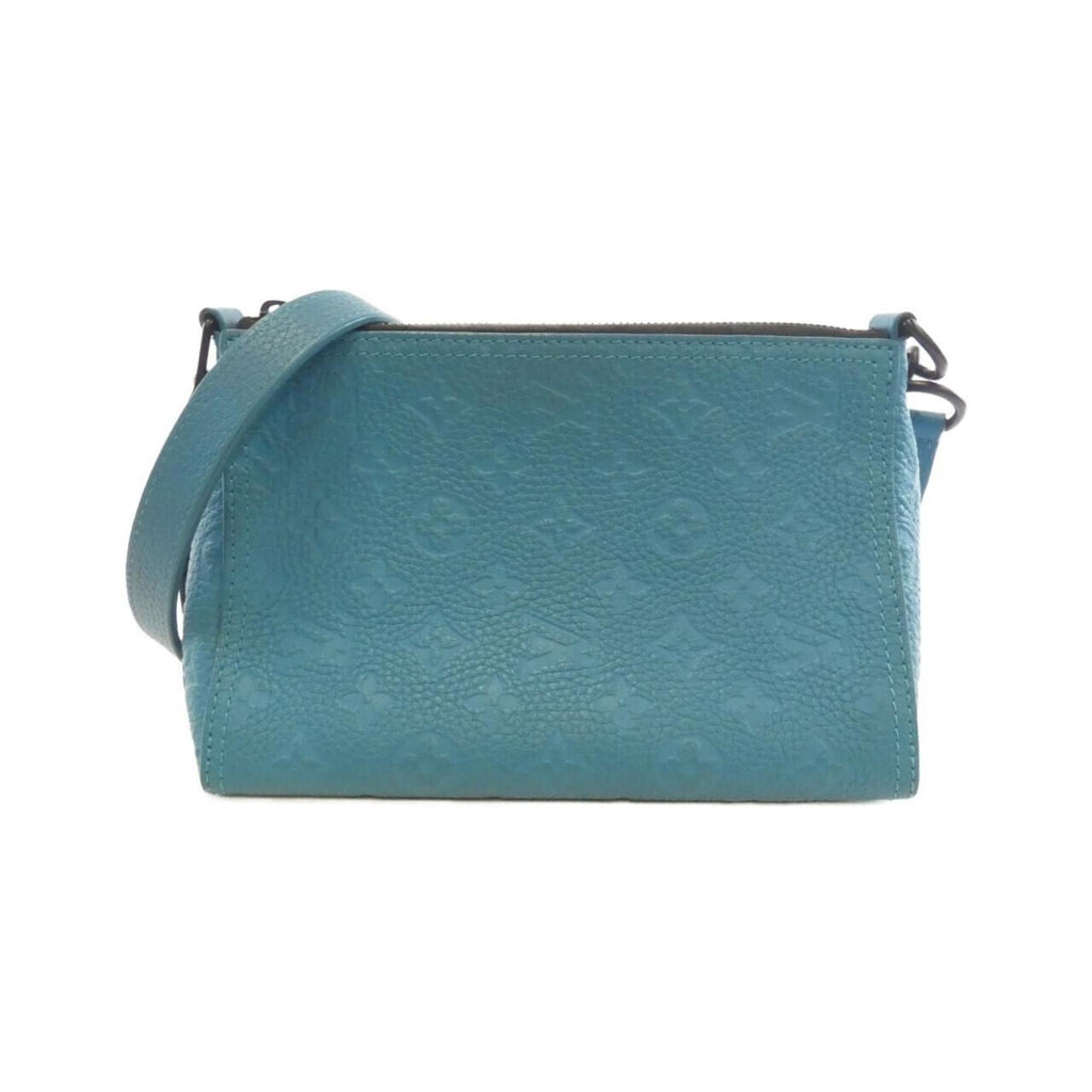 Louis Vuitton Turquoise Leather Shoulder Bag