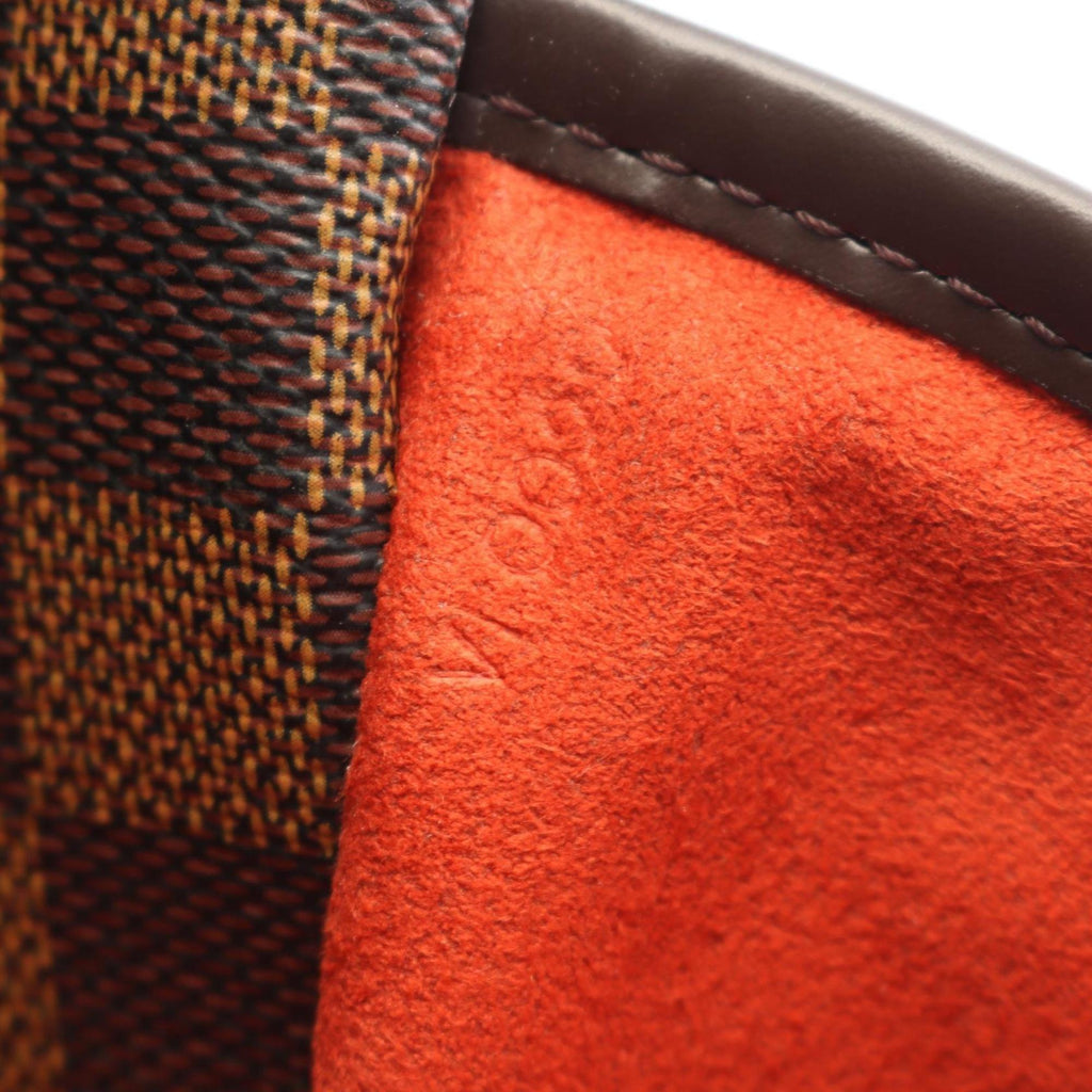 Louis Vuitton Brown Ebene Coated Canvas Pvc Damier Canvas Leather Shoulder Bag