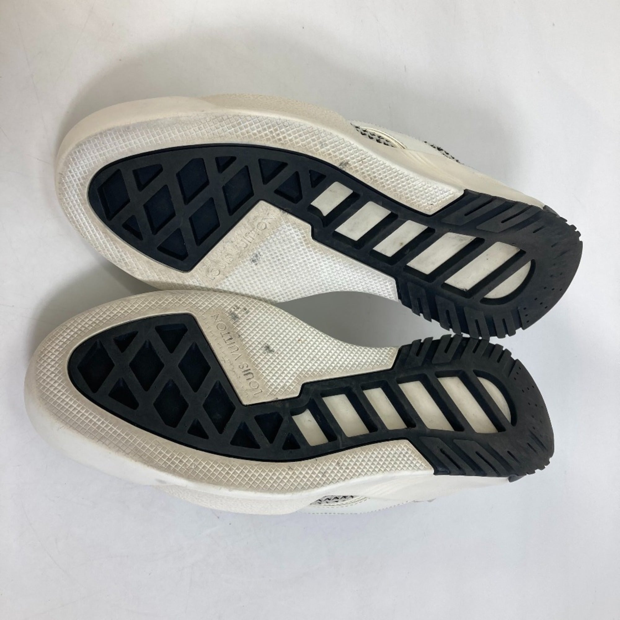 Louis Vuitton Black White Sneakers