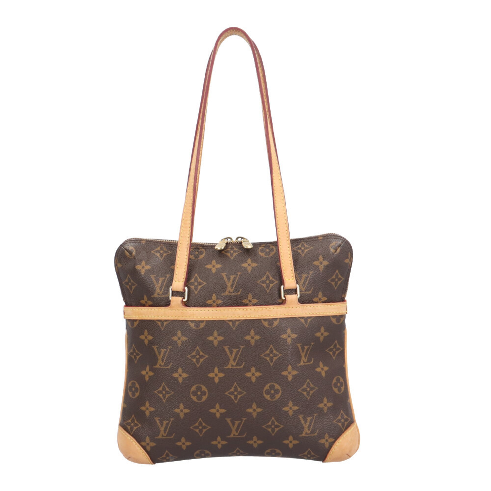 Louis Vuitton Brown Monogram Canvas Shoulder Bag