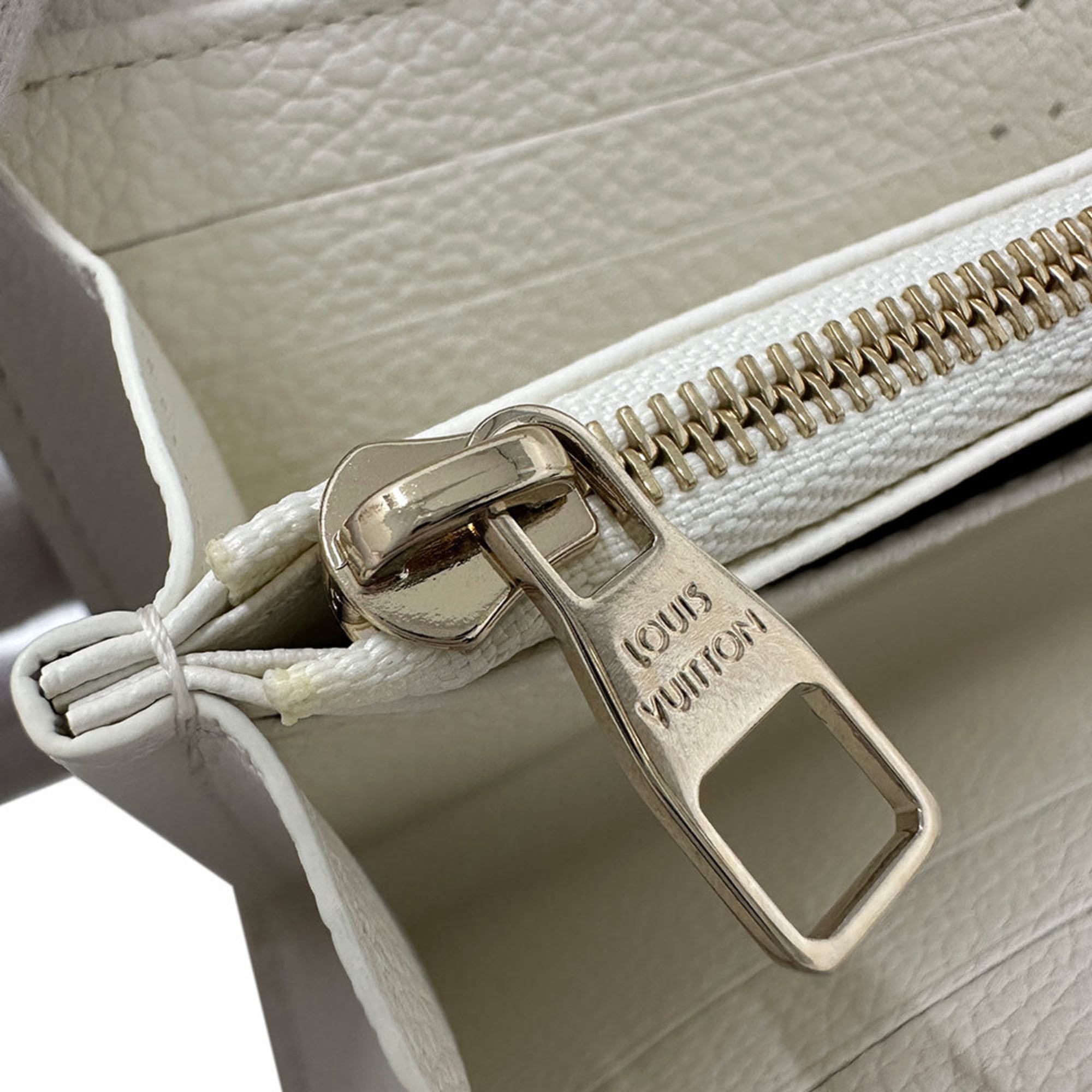 Louis Vuitton Monogram Empreinte White Monogram Empreinte Long Wallet