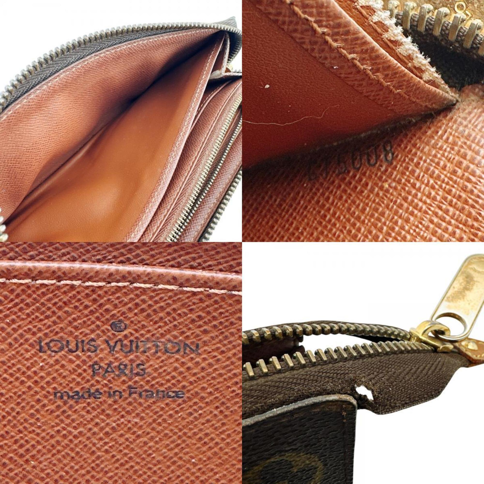 Louis Vuitton Brown Leather Coin Purse/Coin Case