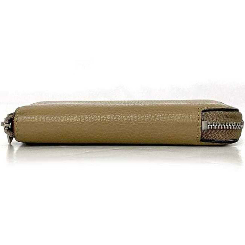 Celine Beige Leather Wallet (Bi-Fold)