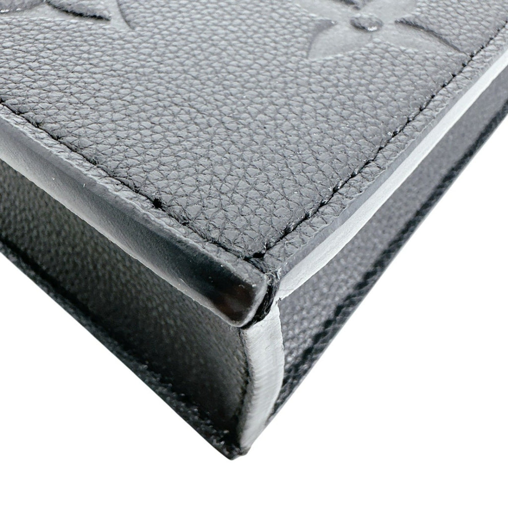 Louis Vuitton Black Monogram Empreinte Shoulder Bag