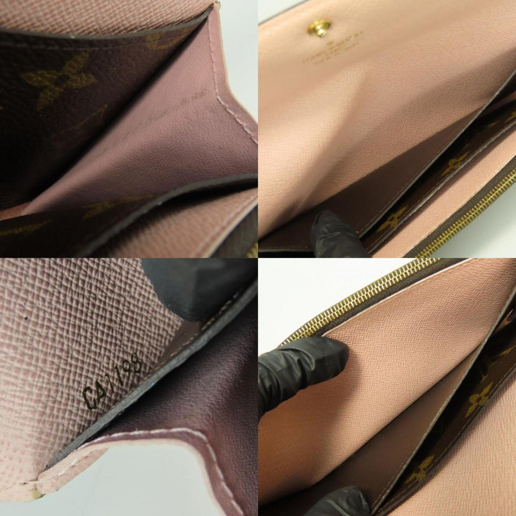 Louis Vuitton Brown Rose Ballerine Monogram Long Wallet