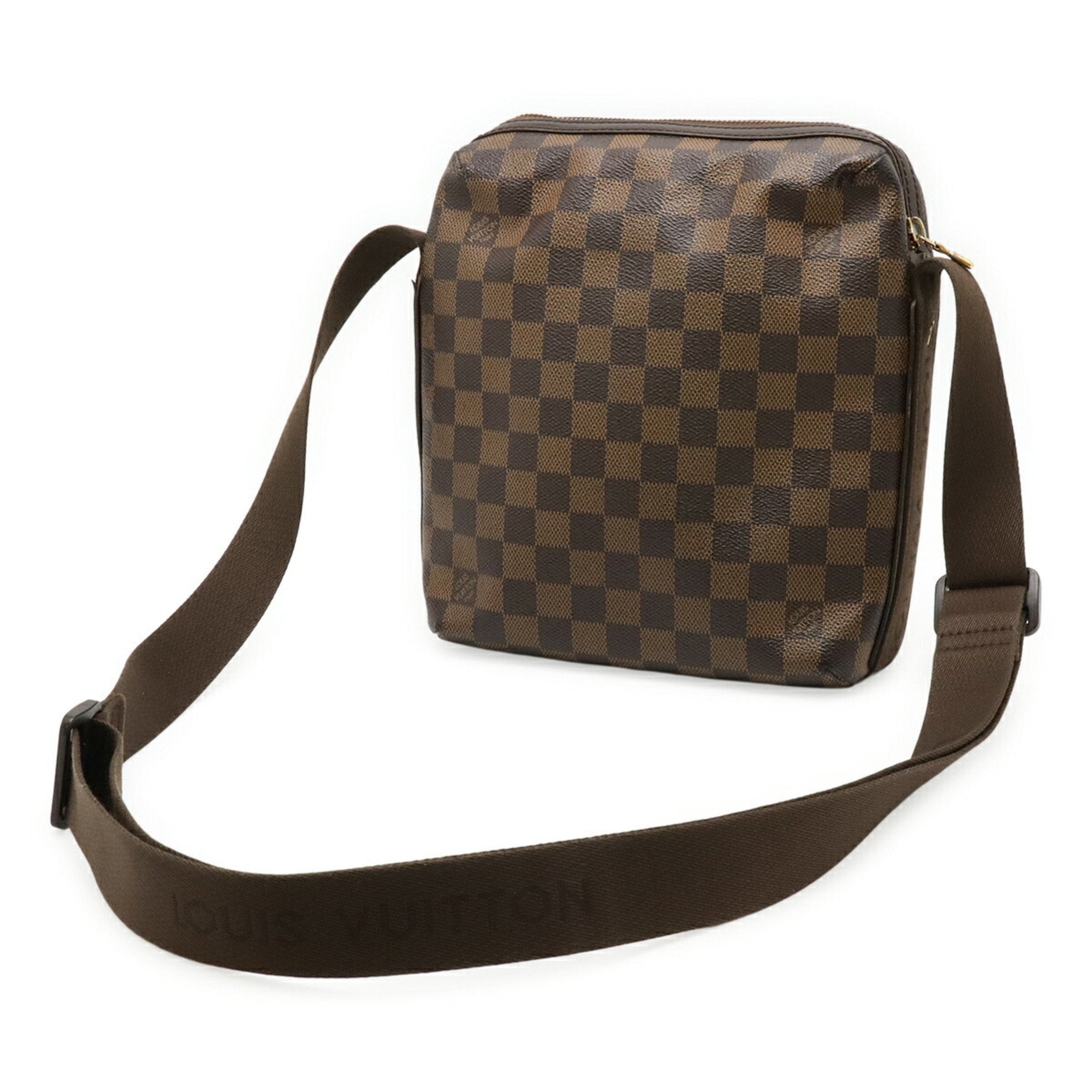 Louis Vuitton Brown Pvc Shoulder Bag