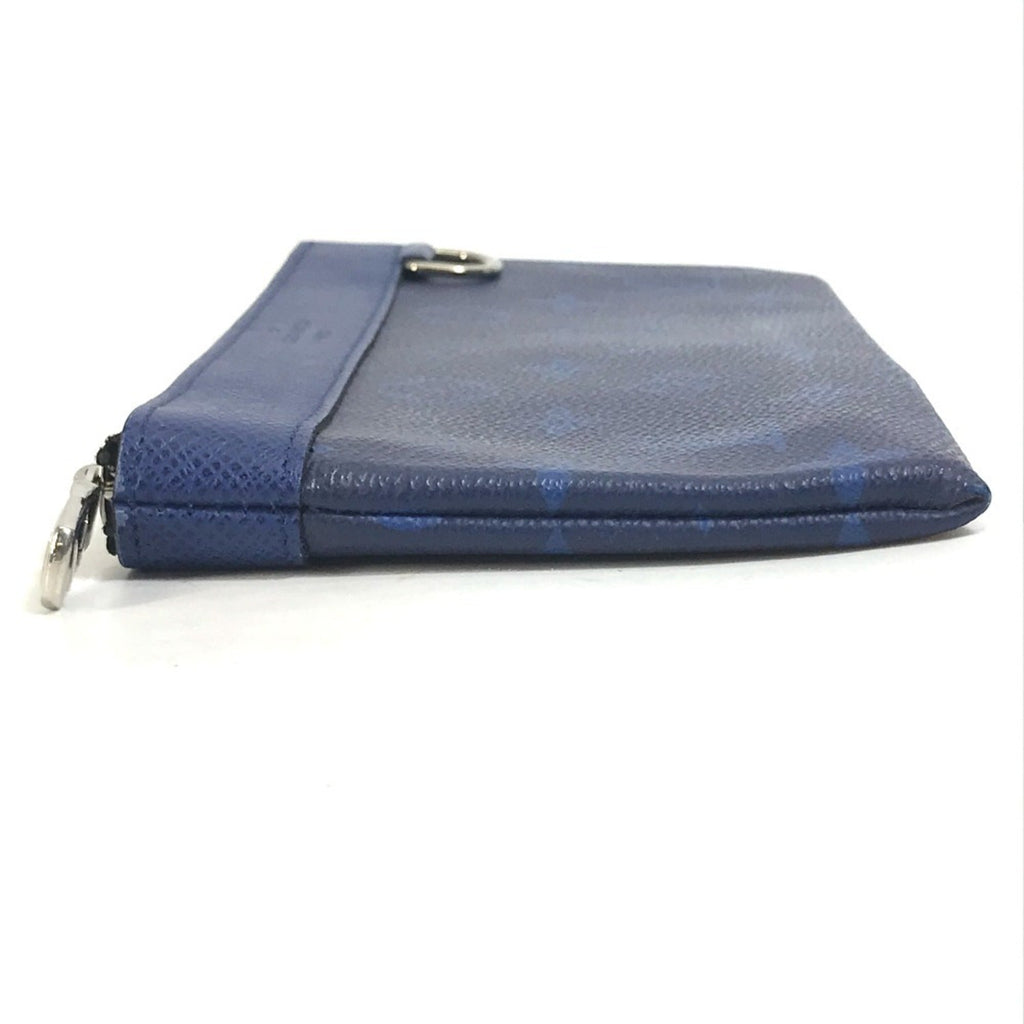 Louis Vuitton Blue Taigarama Clutch Bag Pochette Pouch