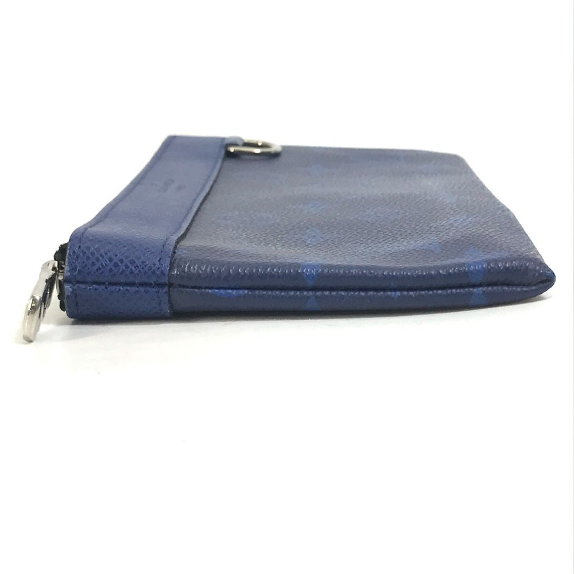 Louis Vuitton Blue Taigarama Clutch Bag Pochette Pouch