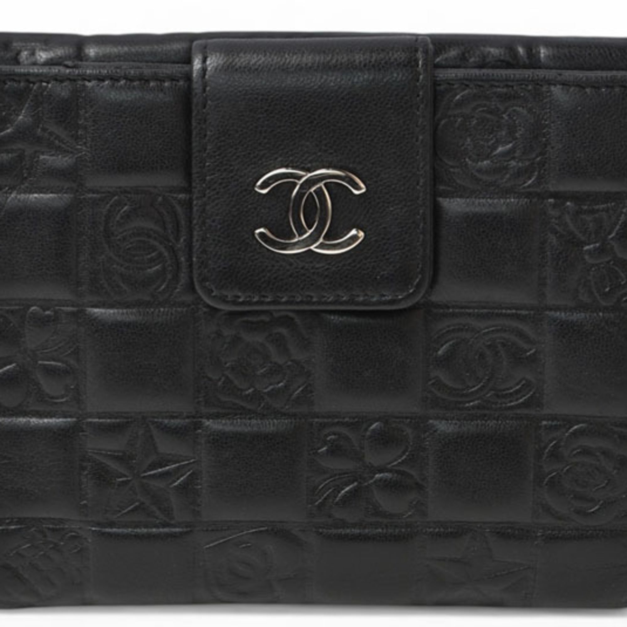 Chanel Black Leather Wallet (Bi-Fold)