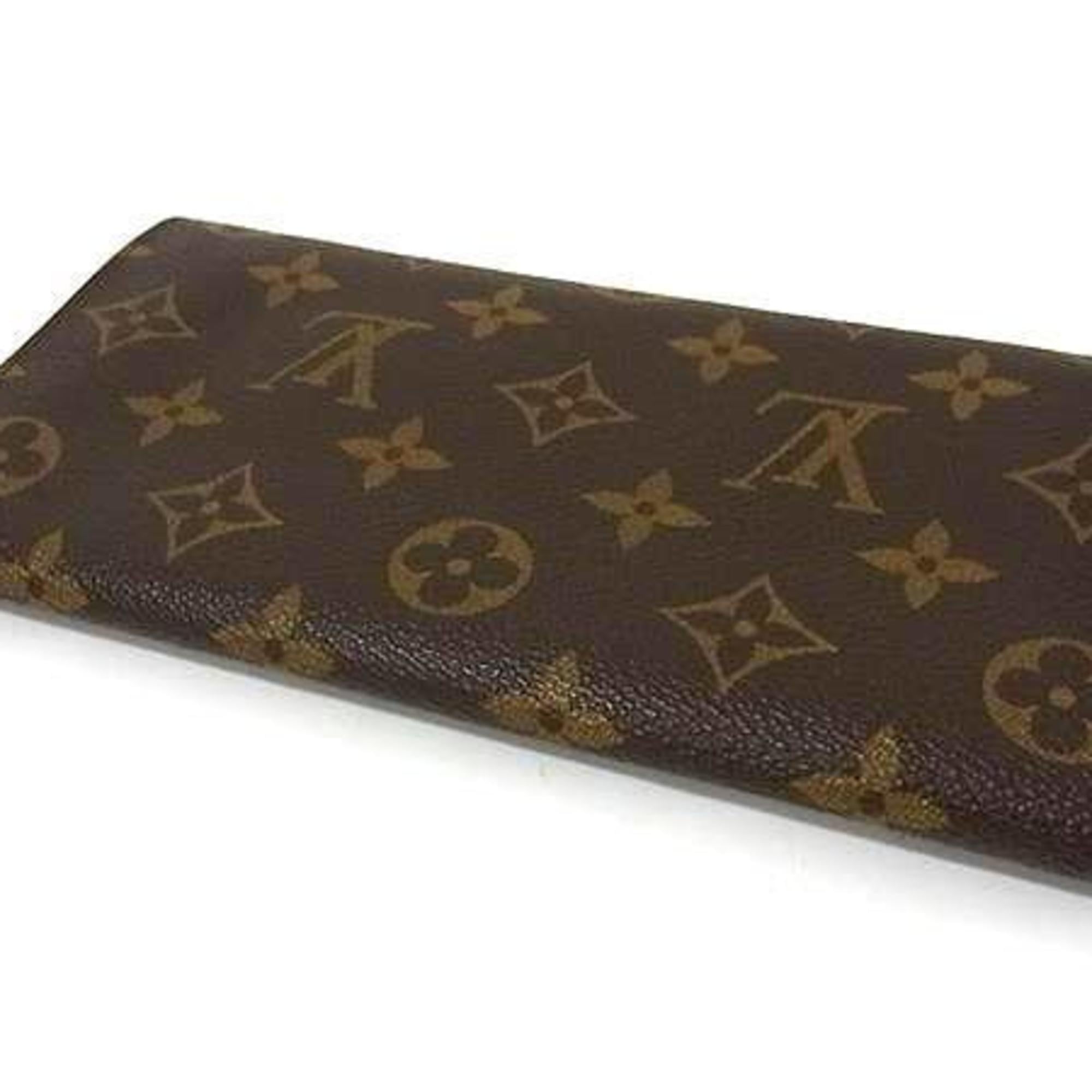 Louis Vuitton Monogram Brown Monogram Long Wallet