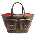 Louis Vuitton Damier Brown Damier Canvas Handbag