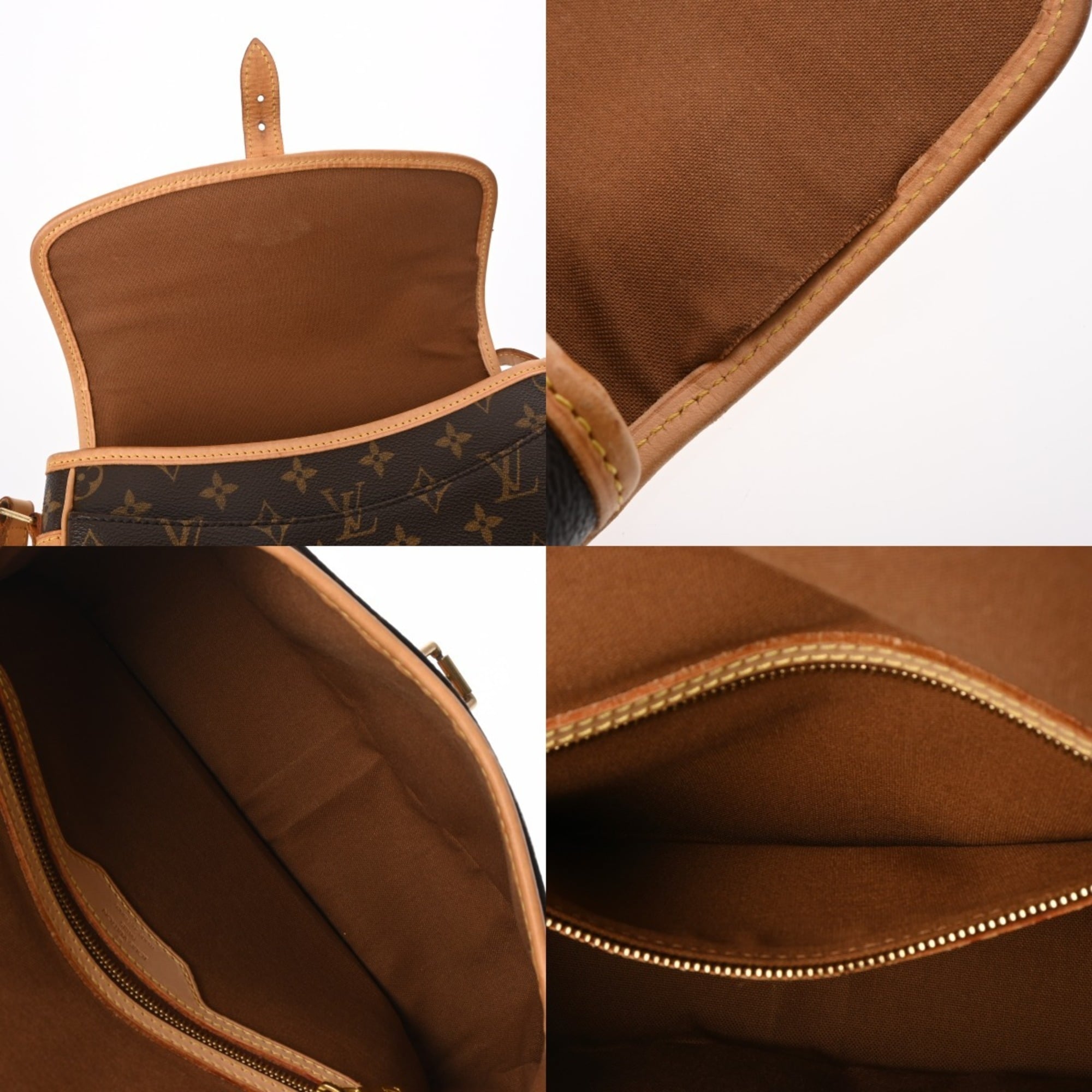 Louis Vuitton Brown Monogram Shoulder Bag