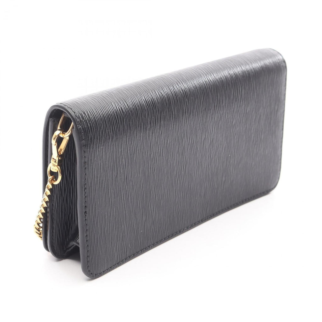 Prada Black Leather Shoulder Bag